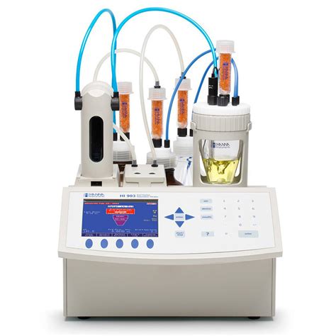 Hanna Karl Fischer Volumetric Titrator For Moisture Determinatio